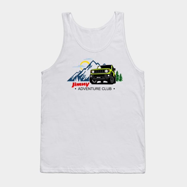 Jimny Adventure Club Tank Top by HSDESIGNS